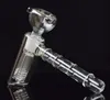 Neuer Glashammer 6 Arm Perc Glas Perkolator Bubbler Wasserpfeife Matrix Rauchpfeifen Tabakpfeife Bong Bongs Duschkopf Perc zwei Funktionen