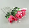 Prix de gros Rose unique avec amour et parfum fleur de soie fleurs artificielles six couleurs pour choisir HR020