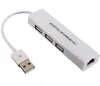 USB zu RJ45 Ethernet mit 3 Ports HUB CE-Kennzeichnung für MacBook und Ultrabook iOS Android Tablet PC Win 7 8 DHL