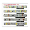 LED 스트립 5050 DC12V 60LED/M 5M/LOT FLEALIBE LED LIGHT RGB 5050 LED 스트립 휴가 조명 조각 장식 장식 그림 활성 표지