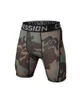 Venta al por mayor-GYM Pantalones cortos de compresión para hombre 2016 Camuflaje de verano Deporte Bermudas Surf Correr Pantalones cortos de baloncesto Hombres Pantalones cortos de culturismo