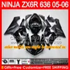 2Sets Wstrzyknięcie dla Honda CBR600RR 07-08 Kit1 CBR600RR 07-08 Reflektor + 3 R6 2008 1 ZX6R 2007 RearSeats + 1 GSXR600 2008 RedfootRest