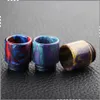 810 Epoxy Resin Drip Tips For TFV8 Atomizer Tank Cloud Beast Atomizers 810 Mouthpiece Vape Ecig with Acrylic packaging DHL Free