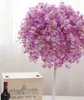 DIY konstgjord vit wisteria silke blomma för hem fest bröllop trädgård blommig dekoration vardagsrum valentin dag centerpieces bord dekor