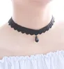 Flower Lace Choker Necklaces for Women Velvet Ribbon Collar Torques Neckband with Pearl Bell Sea star Pendants Chokers Mix Order Fashion Jewelry Wholesale