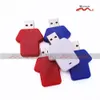 50PCS 128MB/256MB/512MB/1GB/2GB/4GB/8GB/16GB Memory Flash USB Drive 2.0 100% Real Storage Plastic T-shirt Style