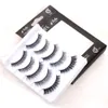 Top Quality False Eyelashes Makeup Synthetic Eyelashes 5pairs/box Bellahair free shipping Amazing yourselves WOW