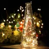 2m 20leds 5m 50leds LED String Light Outdoor Do Bożego Narodzenia Wróżki Światła Miedź Drut Lampa Gwiaździsta Oświetlenie z Moc baterii 3AAA