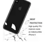 Tpu Clear Case Pour iPhone 12 11 X iphone 8 7 6 Plus Silicone Mince Transparent Gel TPU Couverture de Téléphone 1mm