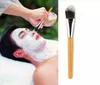 Tout nouveau pinceaux de maquillage femme manche en bambou masque Facial brosse pinceau de maquillage maquillage visage Brushes2696735