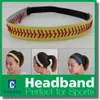 Bandeau de sport en cuir Softball Seam Bandeau 30 couleurs en stock