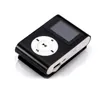 Mini Clip Metal Mp3 -spelare med LCD -screenliion Laddning av batteristöd 32 GB Micro SD TF Card Slot Digital Mp3 Music Player R2847206