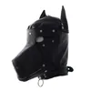 Bondage Us Nowa seksowna impreza kostiumowa Gimp Dog Hood Full Mask Bondage Fetish Halloween #R172