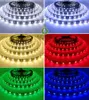 Black PCB Board 5050 LED Strip Warm Wit Wit RGB 5050 IP65 Waterdichte DC12V 300 LEDs 60LED M Flexibele L