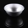 500 st DIY Fashion Ball Aluminium Alloy Sphere Bath Bomb Cake Bakning Pastry Mögel 3 Storlek