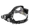 6000Lumen Excellence 3T6 3x CREE XM-L T6R2 LED 4 mode 6000 Lumens Bicycle Light HeadLamp with 2*18650 battery+AC Charger