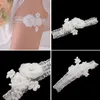 Lace Bridal Garters 8 Design for Cyech Sexy with Crystal Beads Wedding Leg Garters Accessories Tyc0051202098