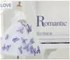 Glizt Flower Girl Wedding Dress White Lace Diamond Ceinture Tulle Robe de soirée enfant Robe d'anniversaire avec papillon Infanti Vestidos 12M-11Y
