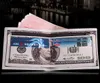 100 قطع الرجال بو الجلود المحفظة الإبداعية اليورو دولار أنيقة حاملي بطاقة محفظة محافظ أفضل هدية للرجال والأطفال