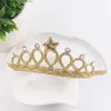 Baby Girl Hair Pałą na głowę Księżniczka Tiara Opaski na głowę Baby Girl Crown Flowergirl Opaska na głowę Akcesoria 10pcllot2571801