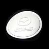 Mazda CX5 CX 5 CX5 Tank Cover Stainless Steel Oil Fuel Cap Gas Tank Cover Trim for 2013 2014 Mazda CX5 Car Accessories7672218