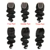 Sluiting Dagelijkse aanbiedingen Braziliaanse Body Wave 3 bundels met sluiting Goedkope Remy Human Hair Weeft Extensions met Top Vetersluiting Haarinslagen