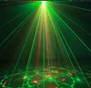 Mini LED RG Home Stage Lighting Effect 40 Patterns Star Laser Projektor med fjärrkontroll Lumiere Disco Lights DJ Party Stage LightAC110V-220V