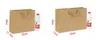 2016 10 tamaños stock y bolso de regalo de papel personalizado Brown Kraft Paper Bags con manijas integrales Elb1516956927
