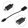 Adaptateur de câble Micro USB vers USB femelle OTG pour Samartphone Galaxy S3 S4 Tab 3 7.0/8/10.1 DHL FEDEX gratuit