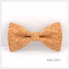 새로운 침엽 수 Bowtie 12.5 * 7cm 12 스타일 빈티지 전통적인 나무 Bowknot 비즈니스 fbusiness paty 결혼식을위한 DIY 나무 보우 타이 넥타이