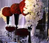 ultimo vaso di fiori per la decorazione della passerella di nozze, supporto per fiori mentale per la fase del matrimonio