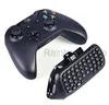 2 4G Mini Bluetoothe Wireless ChatPad Test Message Qwerty Keyboard för Xbox One Slim Controller Tangentbord USB -mottagare306o