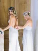 2017 nieuwe kant zeemeermin trouwjurken sexy spaghetti riemen backless bruiloft bruidsjurken court trein tuin trouwjurk