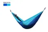 En gros 200 Portable Nylon Parachute Double Hamac Jardin Camping En Plein Air Voyage Survie Hamac Lit De Couchage Pour 2 Personne