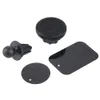Nero/Rosso/Giallo Comodo supporto magnetico per telefono per auto Supporto per mini presa d'aria Supporto per presa d'aria 360 Ruota per telefono cellulare iPhone