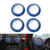 Kit de décoration intérieure ABS bleu, 4 portes, 12 pièces, couverture de décoration pour Jeep Wrangler JK 2011 – 2017, accessoires de voiture