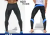 Tayt Erkekler Eğitim Pantolon eşofman altı M-XL Running 2016 Mens Sıkıştırma eşofman altı Yüksek Stretch Erkek Koşucular Polyester