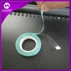 FREE SHIPPING 5Rolls 1cm*3m Blue Color Super Quality Hair Extension Tape Double Sided Adhesive Tape for PU Skin Weft Tape Hair