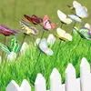 Butterfly On Sticks Popular Art Garden Vase Lawn Craft Decoration Great