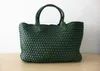 Brand New Woven Leather Like Cross Stitch Hobo Large Handbag Women's Fashion Woven bag Purse Casual Tote196B