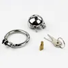 Super Small Male Bondage Chastity Device Gabbia per cazzi in acciaio inossidabile SM Fetish BDSM Sex Toys Vendita calda