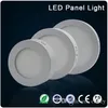 LED는 패널 표면 광 6W 12W 18W AC85-265V LED 라운드 알루미늄 아크릴 도광판으로 2,835 측 통 SMD 마운트