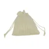 9x12 cm Baskılı Jüt Çanta Çuval Bezi Çantası Hediye Çantası Keten Hediye Çantası Düğün Favor Torbalar İpli Torbalar Küçük Mücevher çanta zanaat ambalaj
