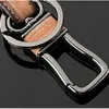 Läderbil Keychain för 2015 NISSAN MURANO QASHQAI JUKE TIIDA GRAFFITI SMART CAR KEY CASE CASE CHAIN ​​RING BAG Auto Tillbehör