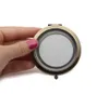 Bronze compact miroir vierge maquillage cosmétique vierge idéal pour DIY Deco cadeau Faveurs M070KB Livraison gratuite