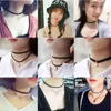 Nouveau Mode Vintage Stretch Tatouage Collier Ras Du Cou Gothique Punk Grunge Henné Élastique Multi Couleur Collier Ras Du Cou Bijoux pour femmes