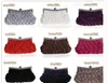 2016 New fashion lady's clutch bag bridal bag knitted evening bag 9colors