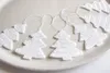 $ 9,99 Gratis verzending White Christmas Ornaments - Haak Kerstversiering - Hangende kerstboom Set van 12