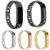 Substituição De Metal de aço Inoxidável de aço Pulseira Pulseira Titular Pulseira Para Fitbit Alta Inteligente Freqüência Cardíaca banda De Pulso De Fitness Mais Novo