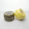 100% All Organic Wick Smoking Accessories with Natural Beeswax Coating Spool Twisted Bee 200ft Standard Size 1.2mm For Bongs Glass Pipes Dry Herb